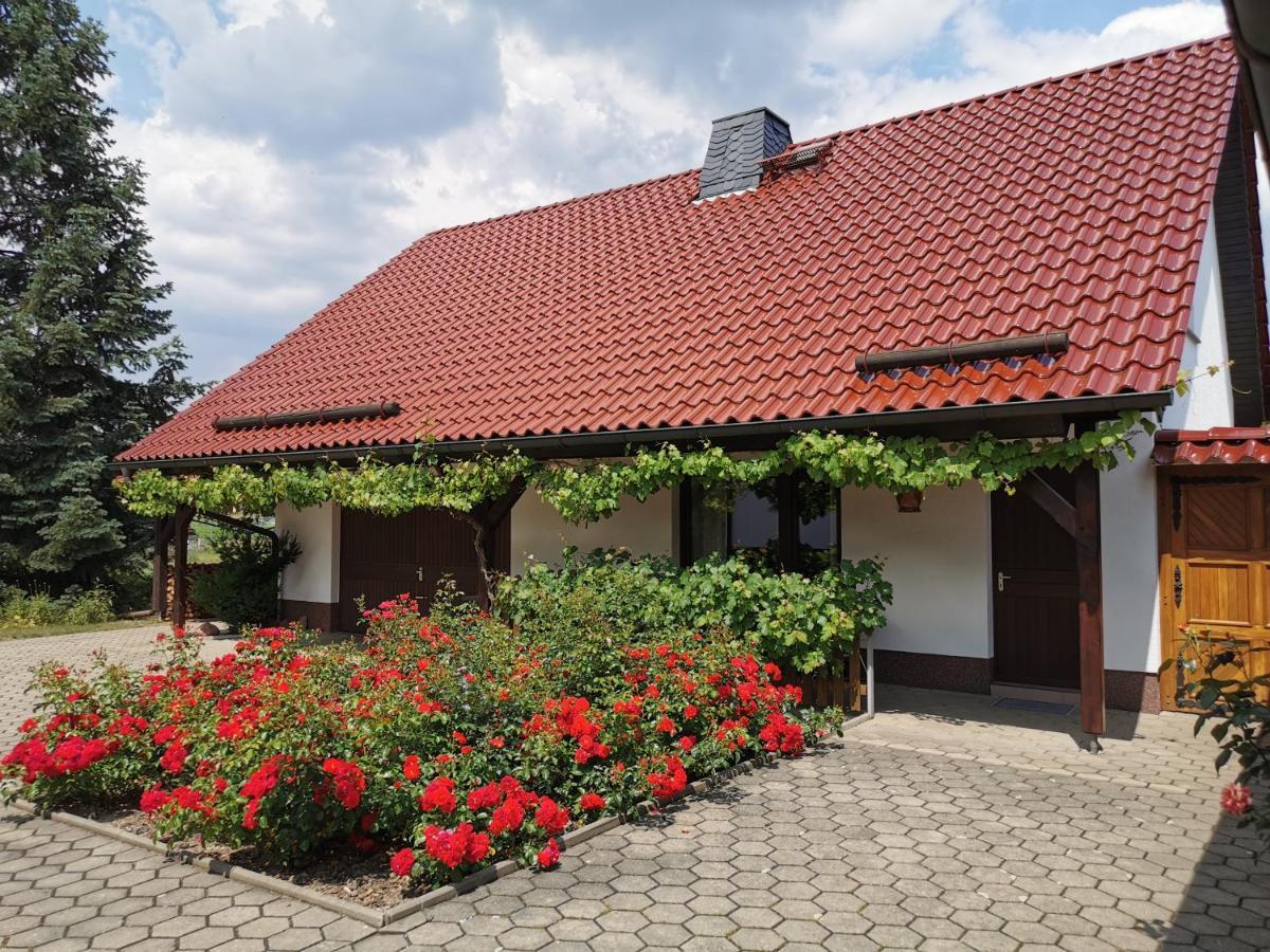 Ferienhaus Rosenhof Glaubitz Exterior photo